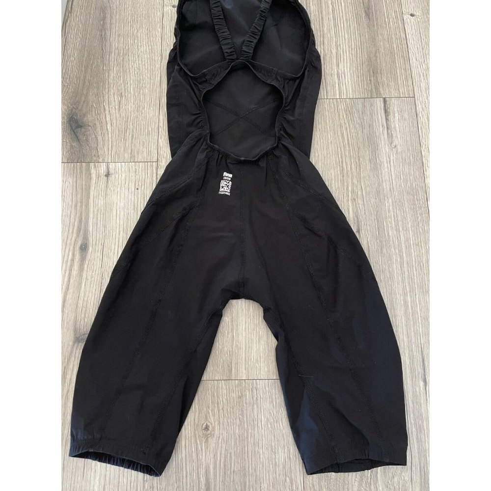 TYR Womens Tracer Light Aerofit Short John Tech Suit - Black - Size 24L - Picture 3 of 8